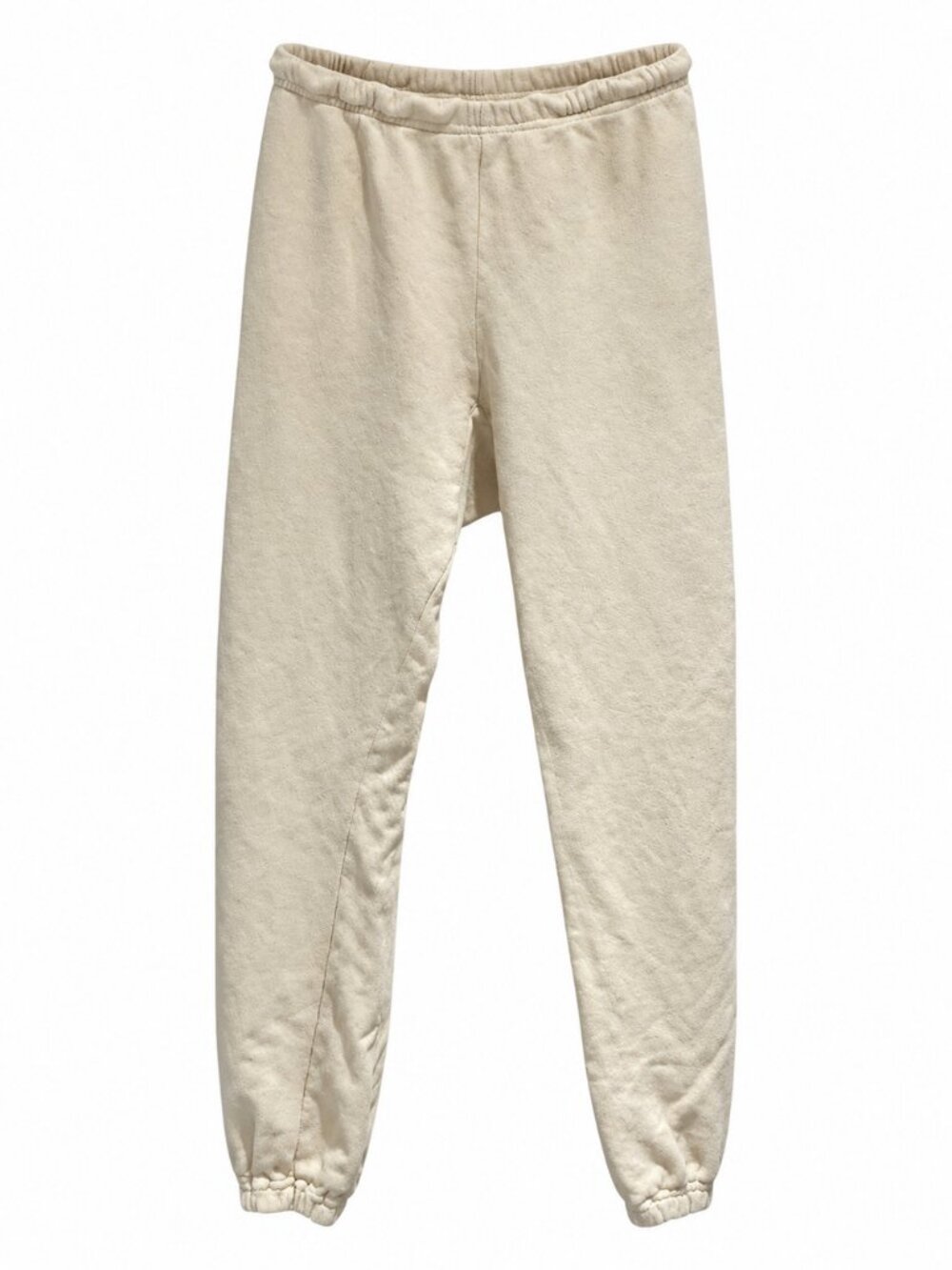 THE GREAT. Cream “washed white” sweatpants / joggers - size 0 (xs)